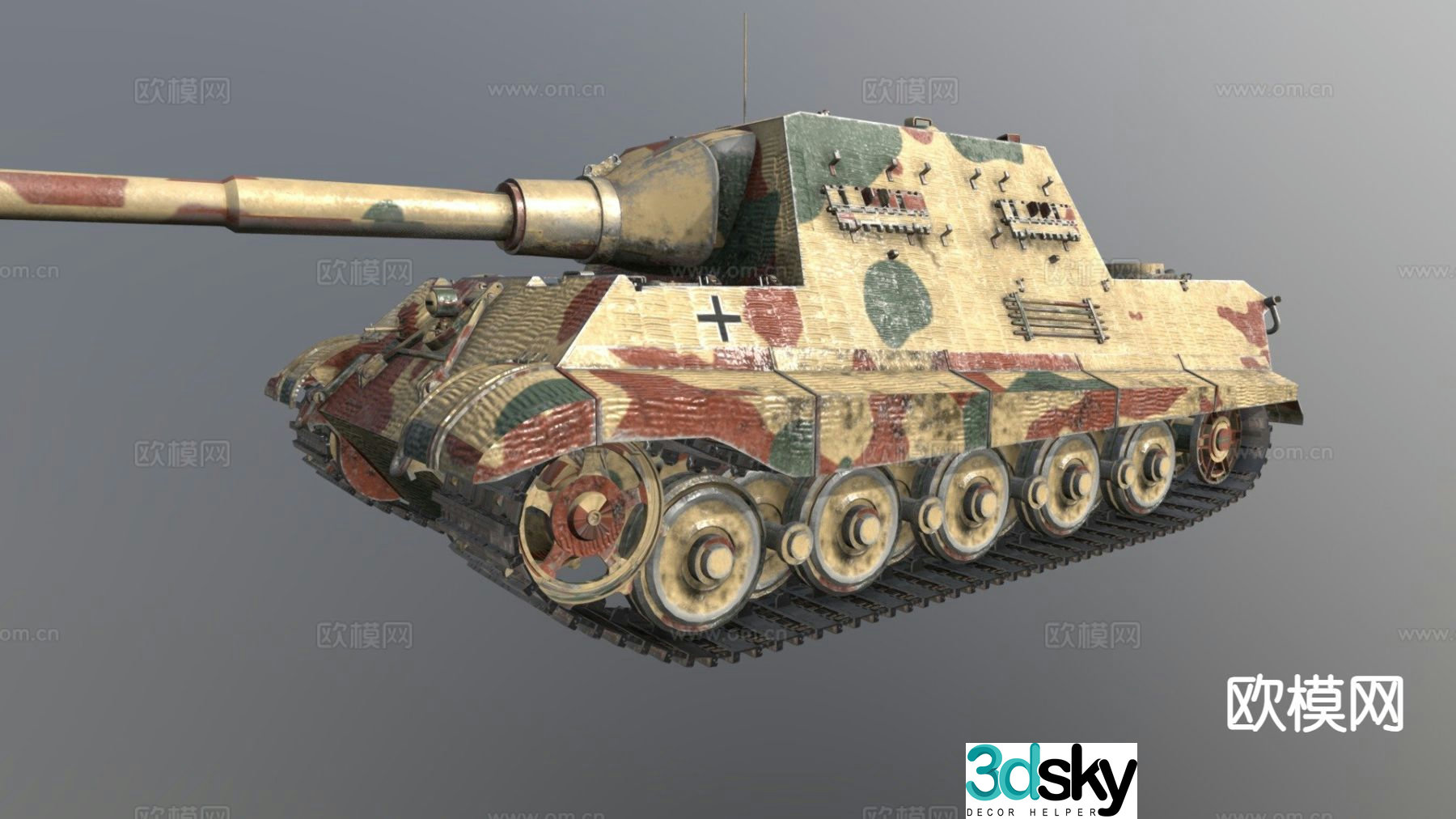 Tank destroyer 3d model
