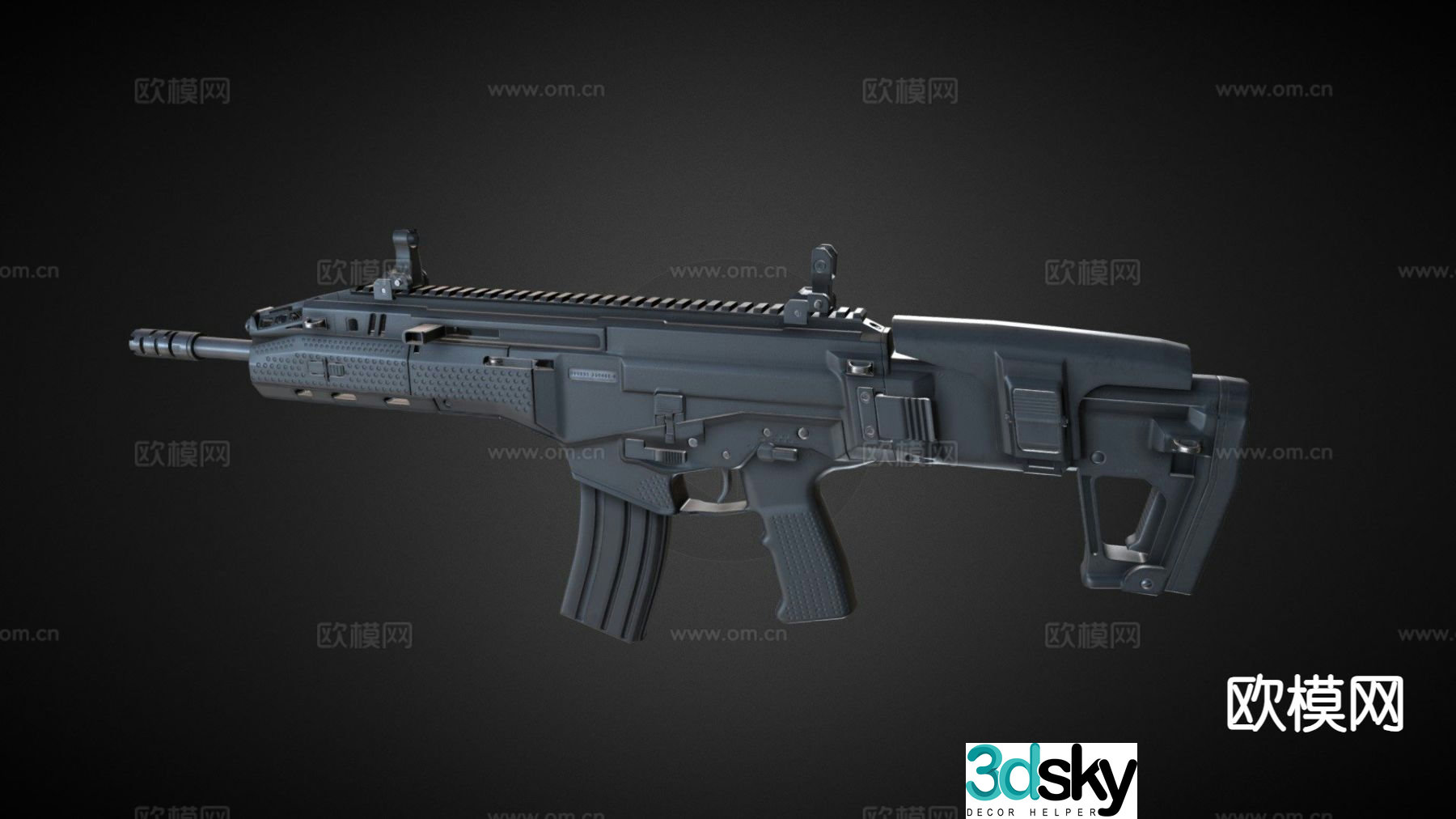 IWI Carmel rifle 3d model
