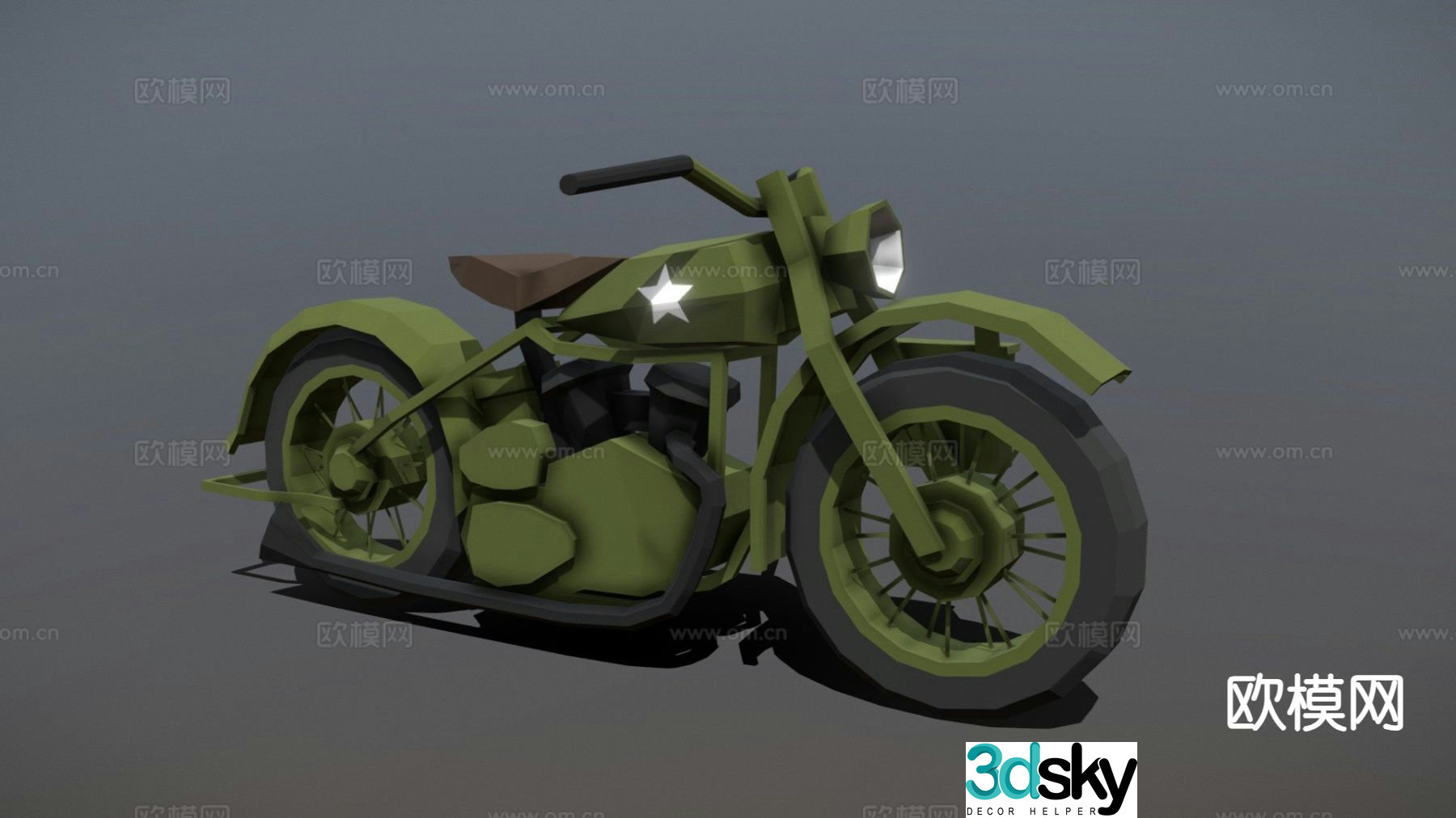 motorcycle 3d model