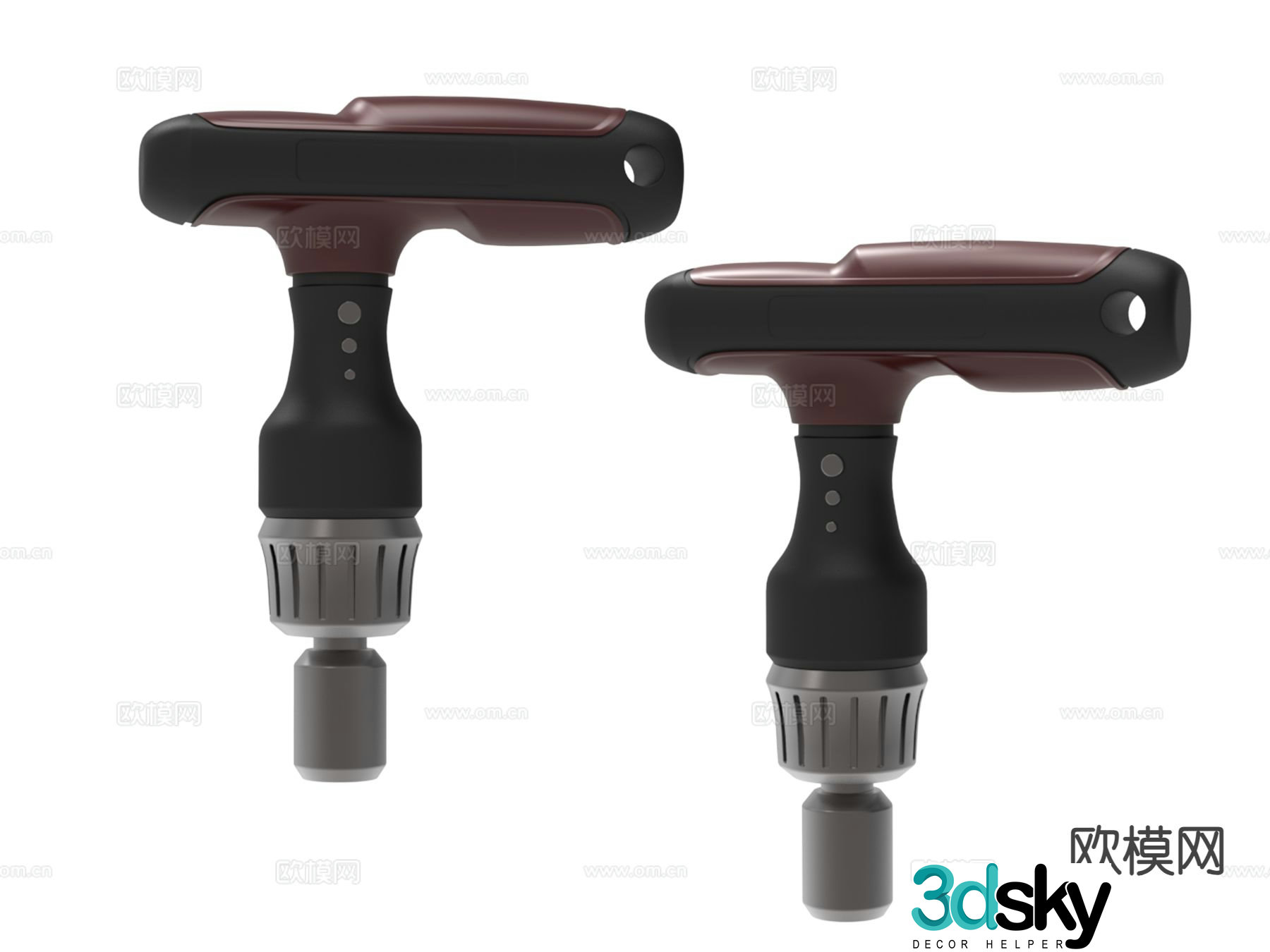 Industrial equipment drill bit 3d model