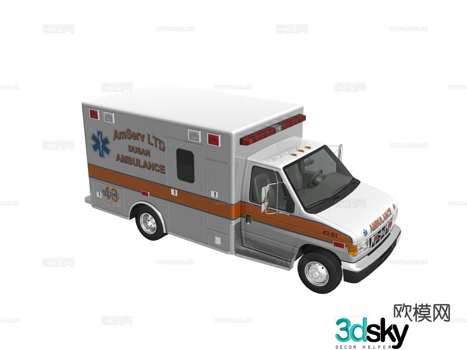 Truck Truck 3d Model