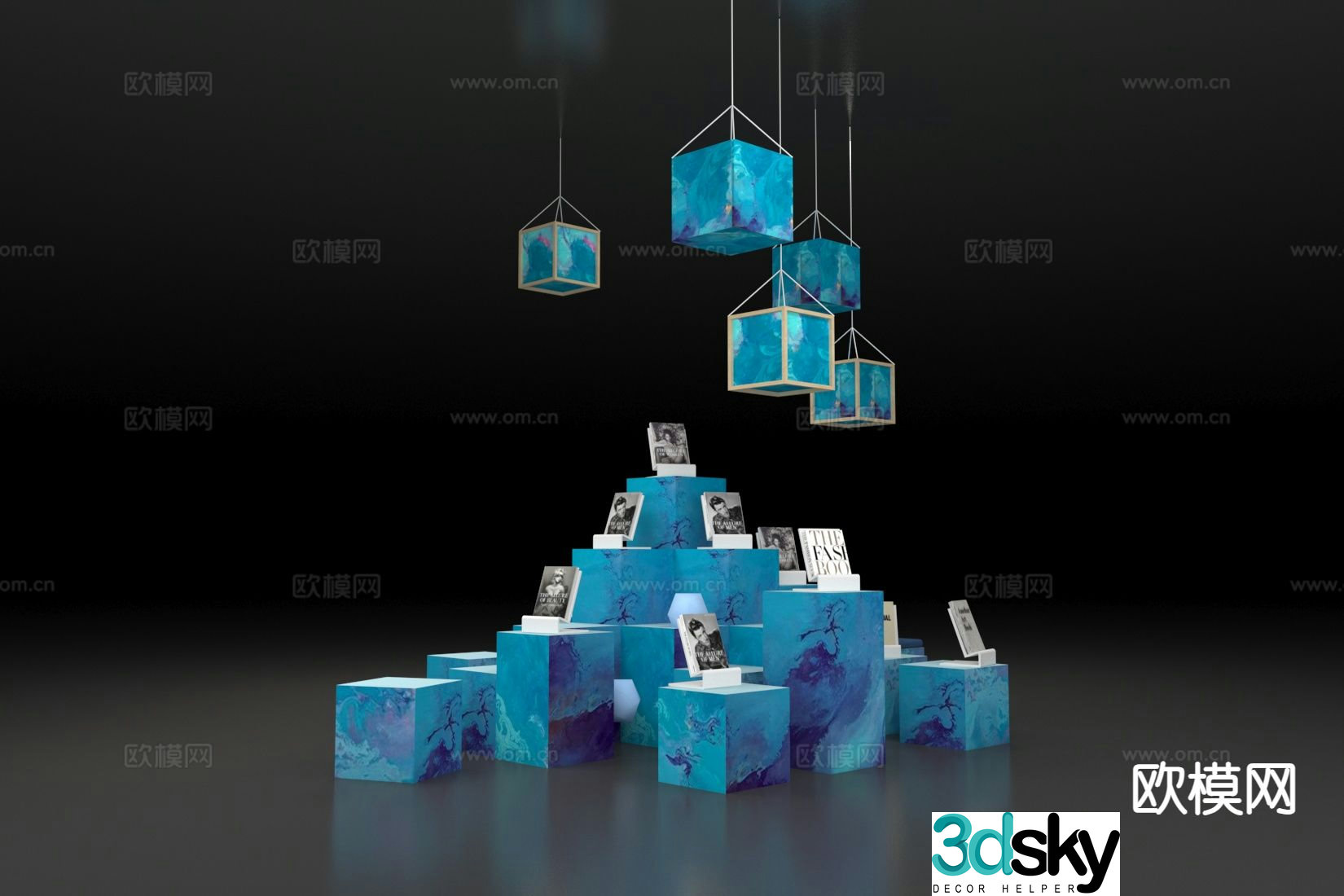 Showcase Booth Nakajima booth 3D model