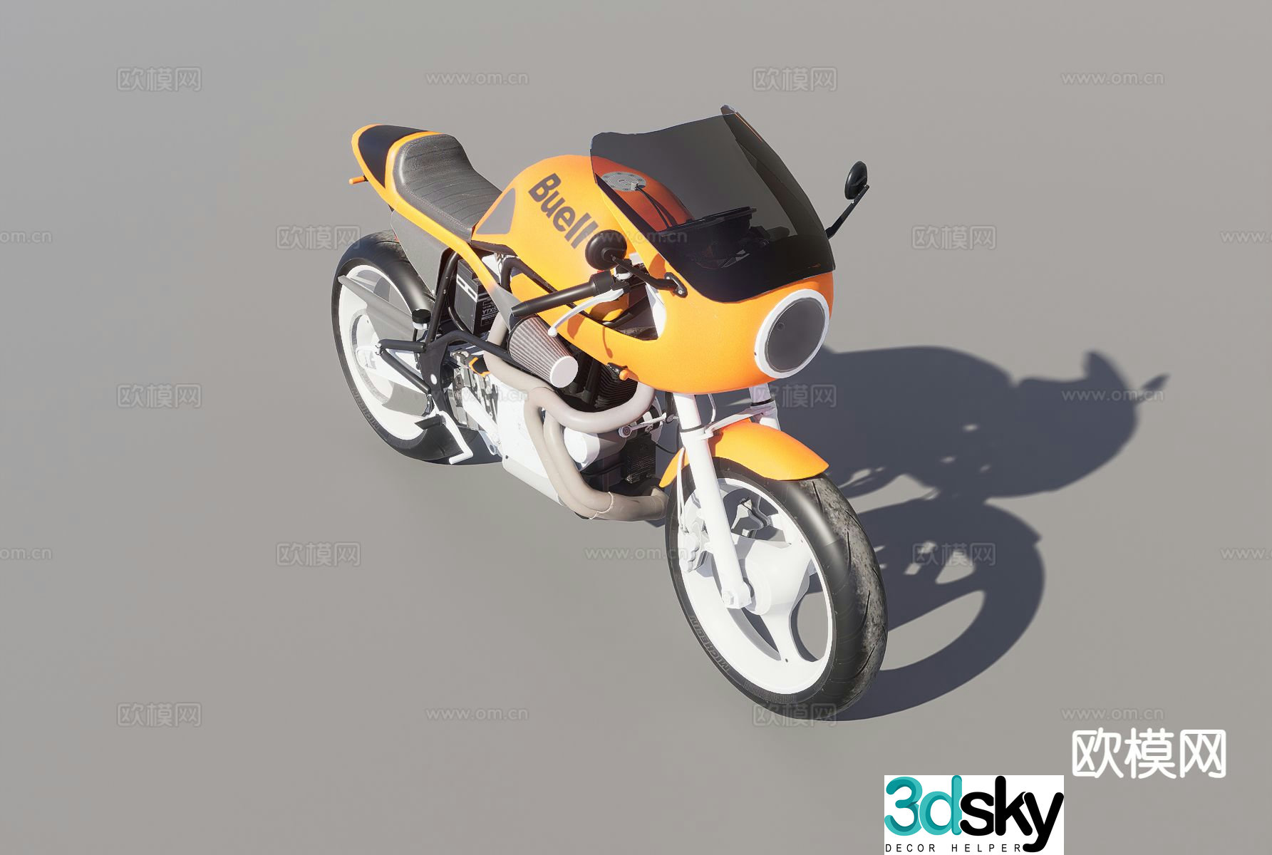 motorcycle motorcycle 3d model