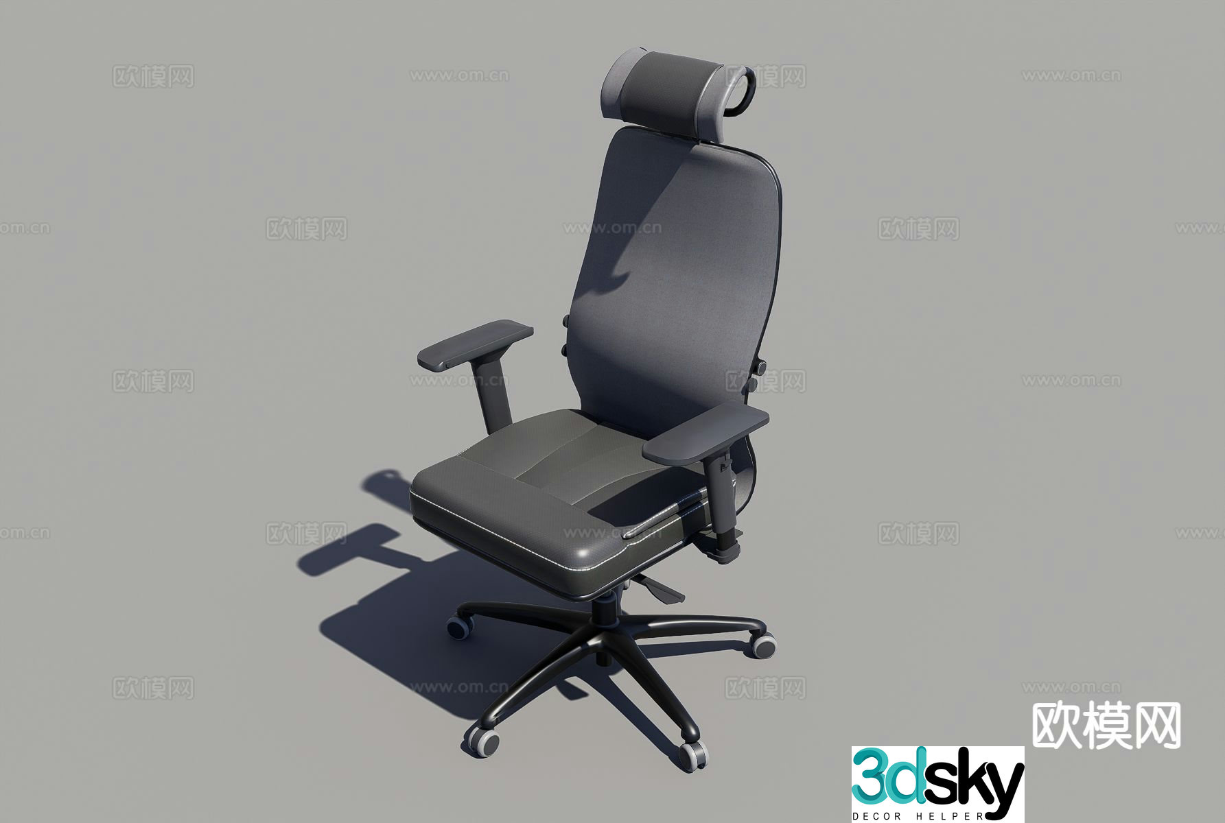 Office chair executive chair boss chair 3d model