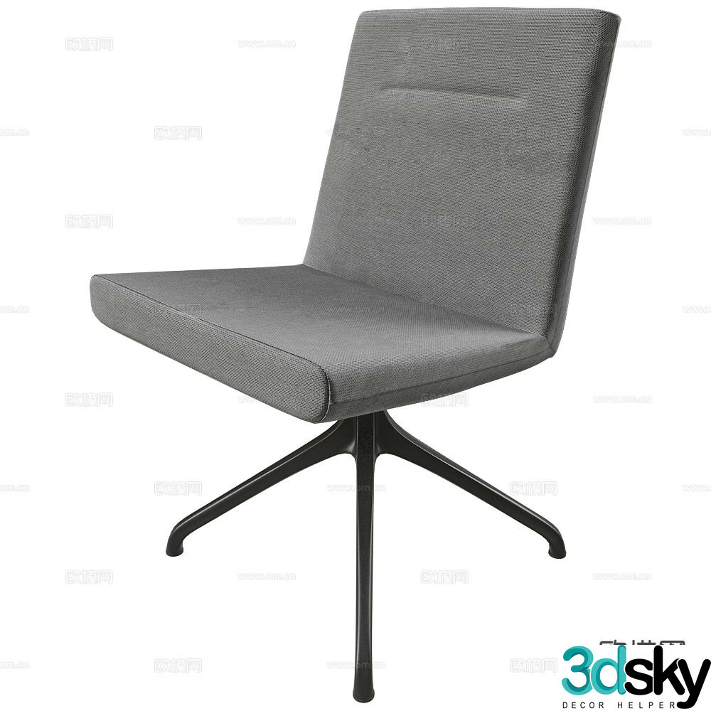 Inno office chair shift chair staff chair 3d model