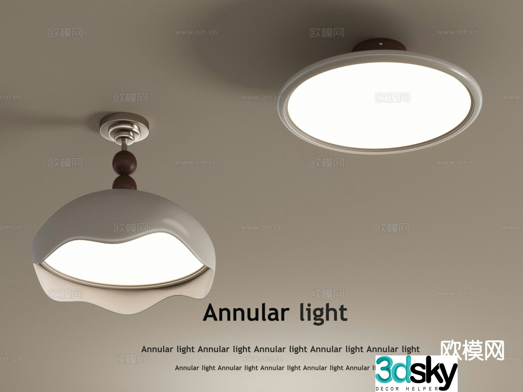 Medieval style ceiling lamp bedroom chandelier 3d model