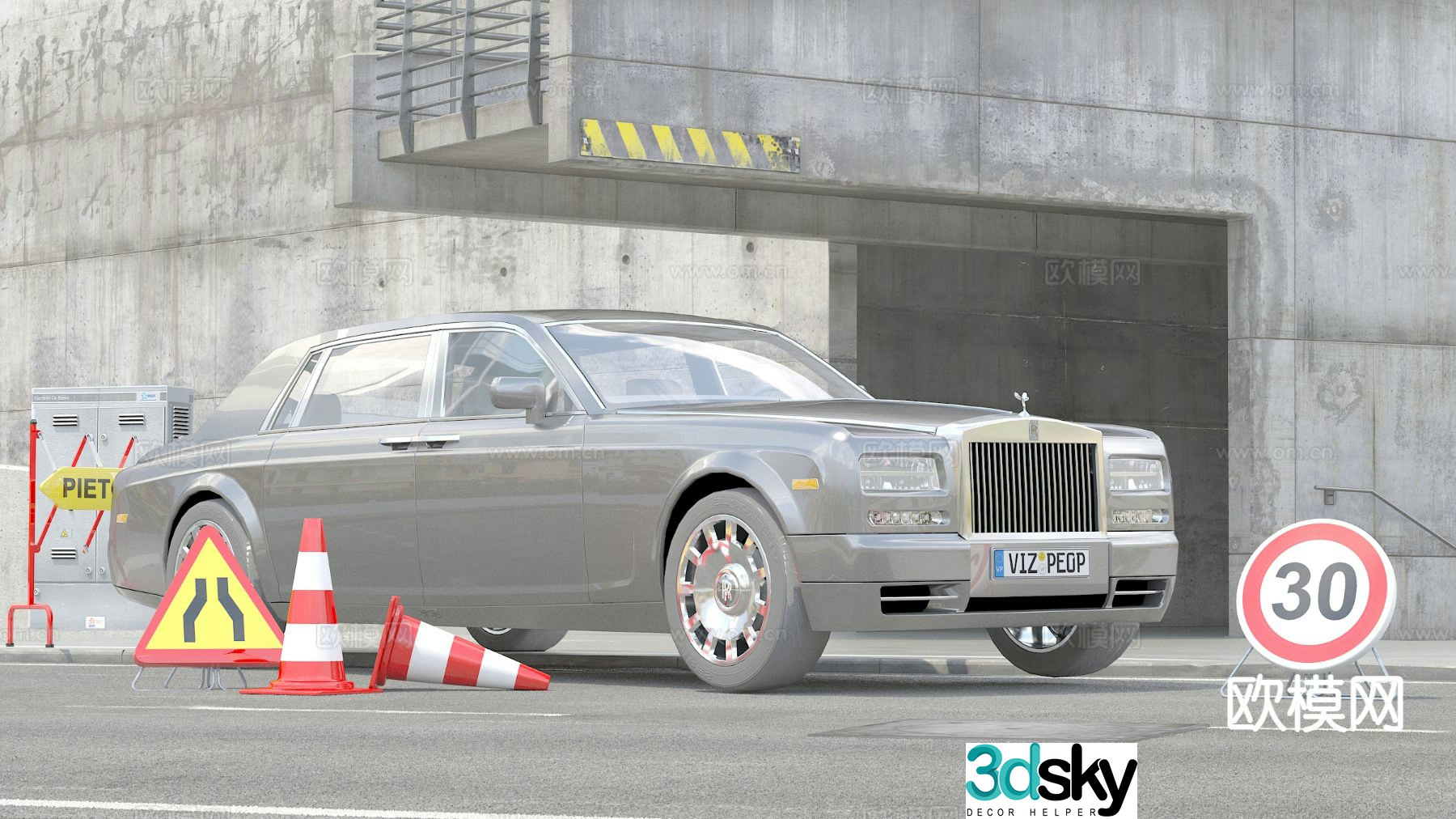 car sedan 3d model