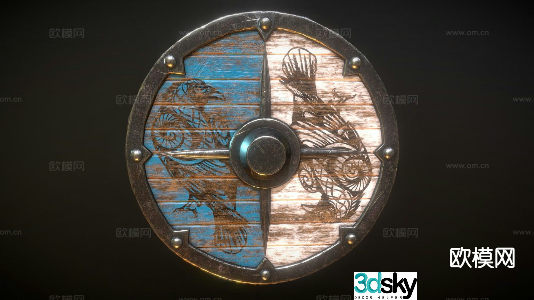 Assassin's Creed Shield 3d model