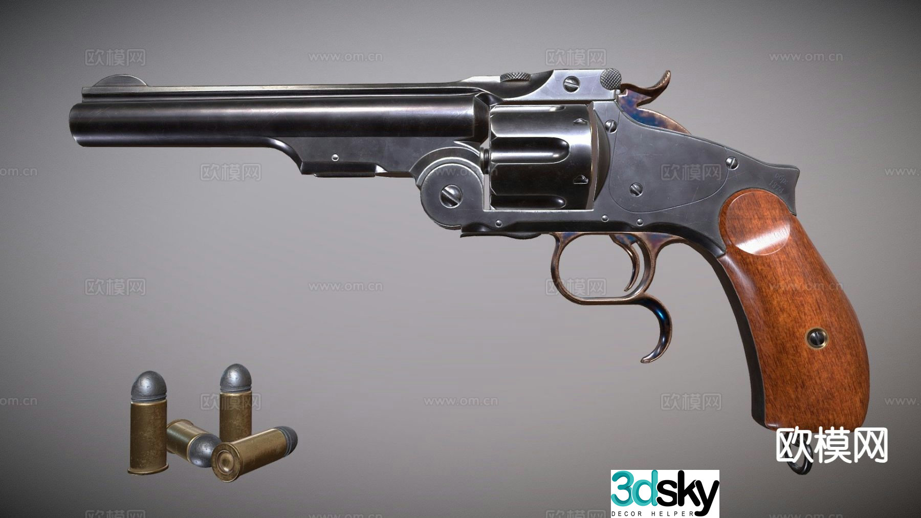 Pistol 3d model