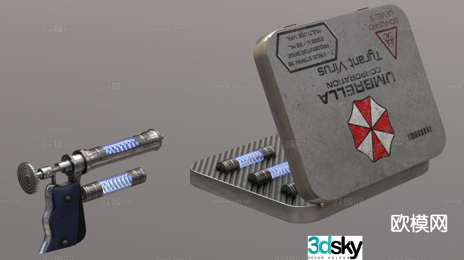 Umbrella Corporation-T-Vial Vial 3d model