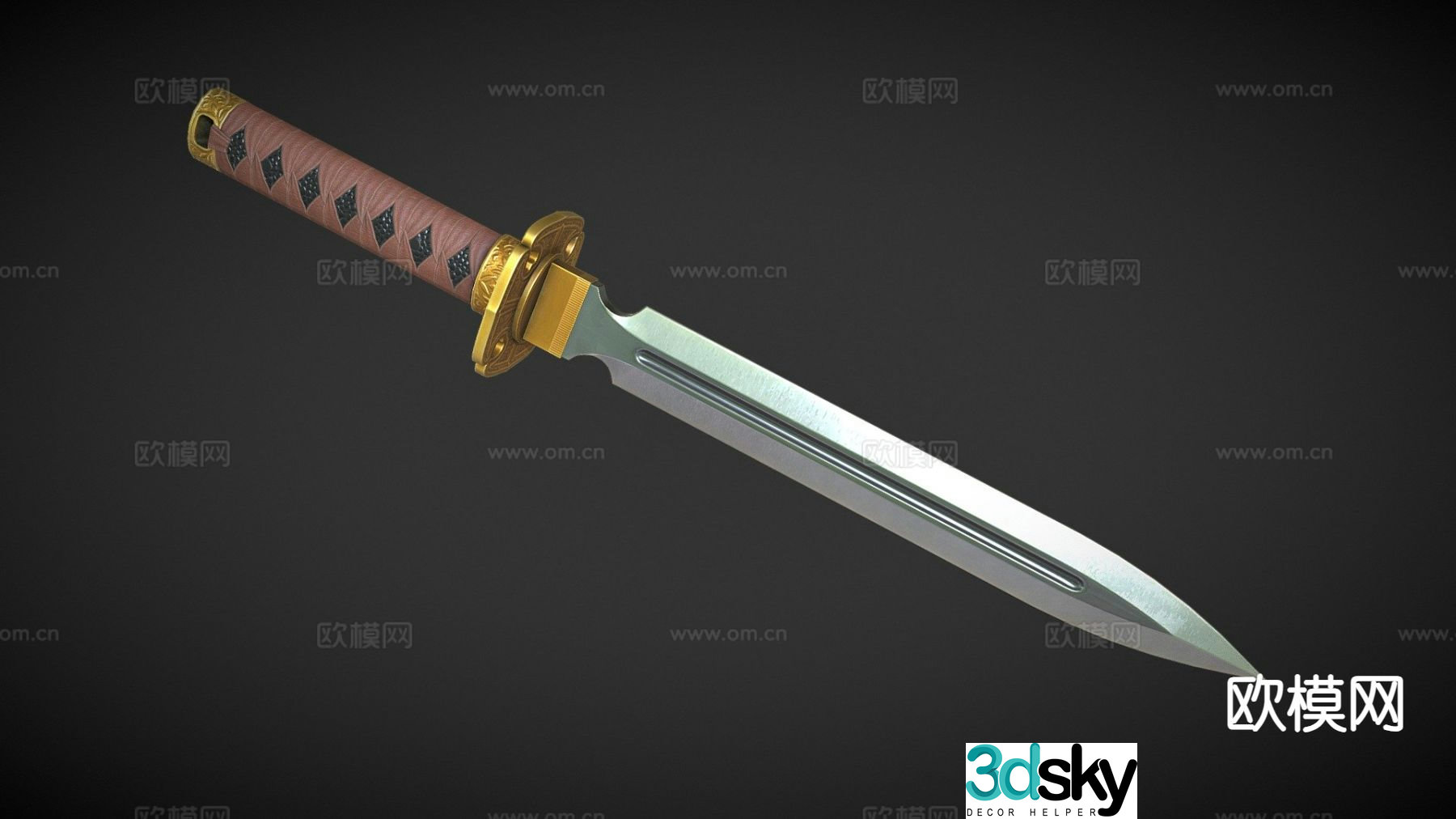 Dagger 3d model