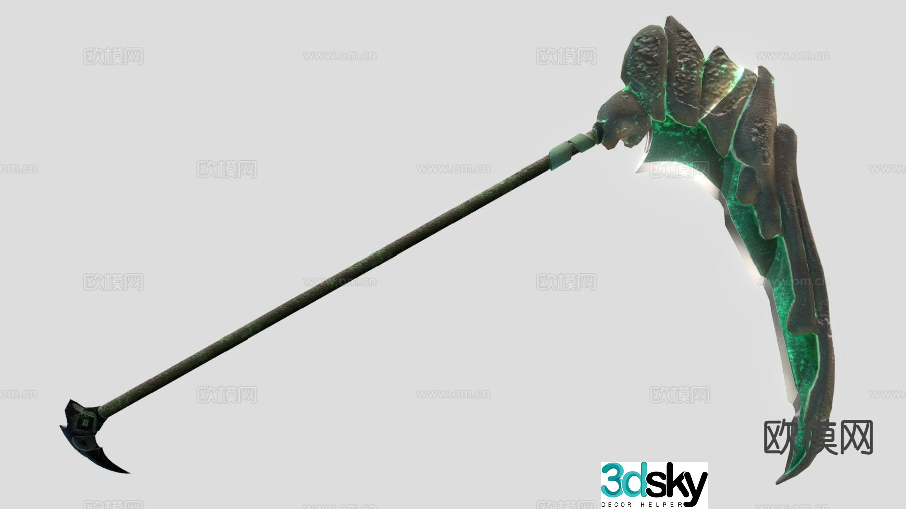 sickle game prop 3d model