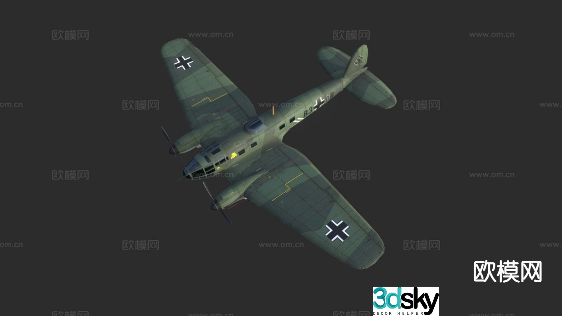 aircraft fighter 3d model