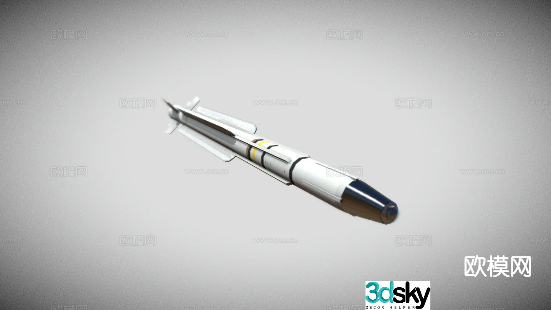 Infrared missile 3d model