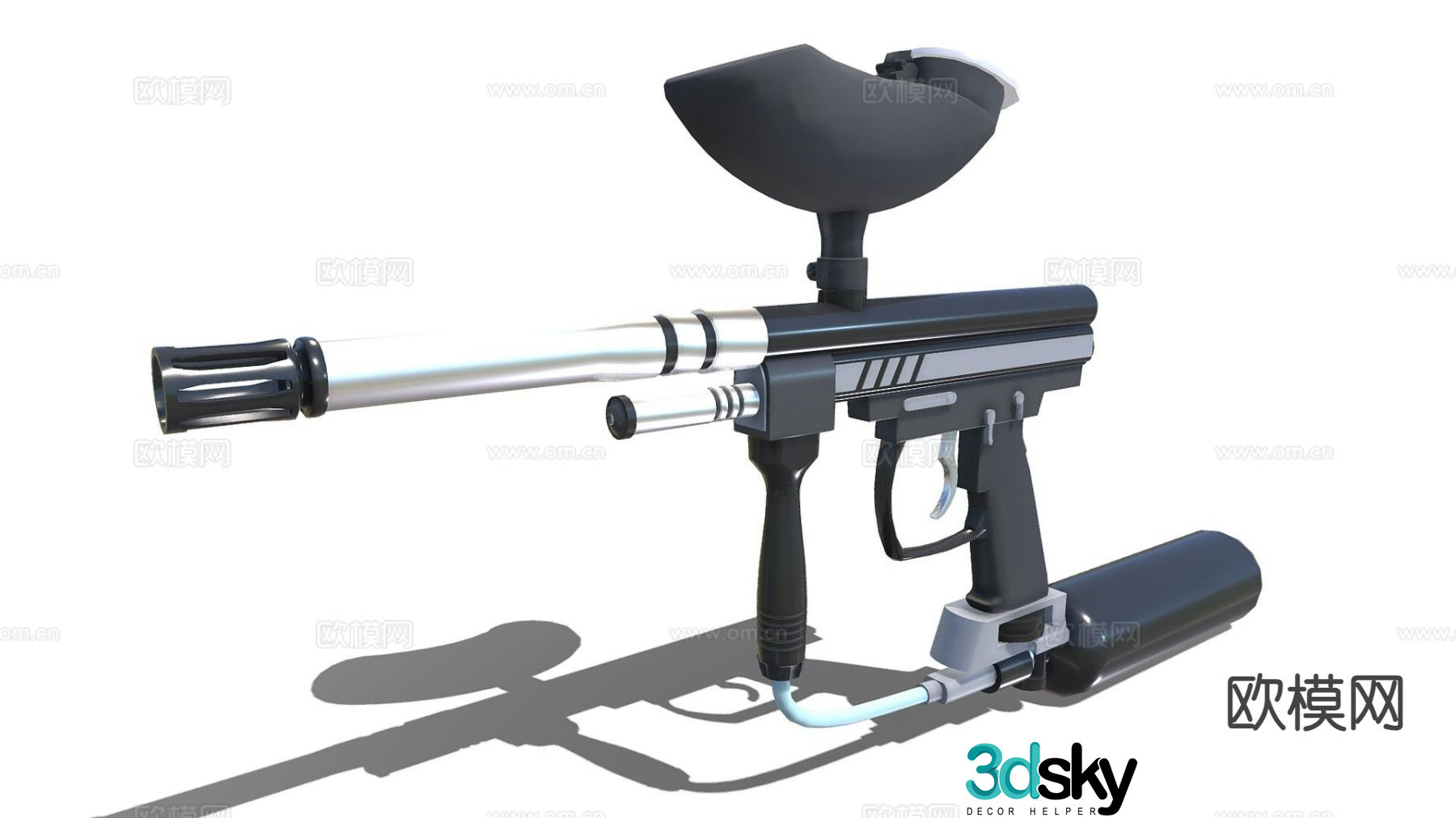 shotgun firearm firearm weapon 3d model