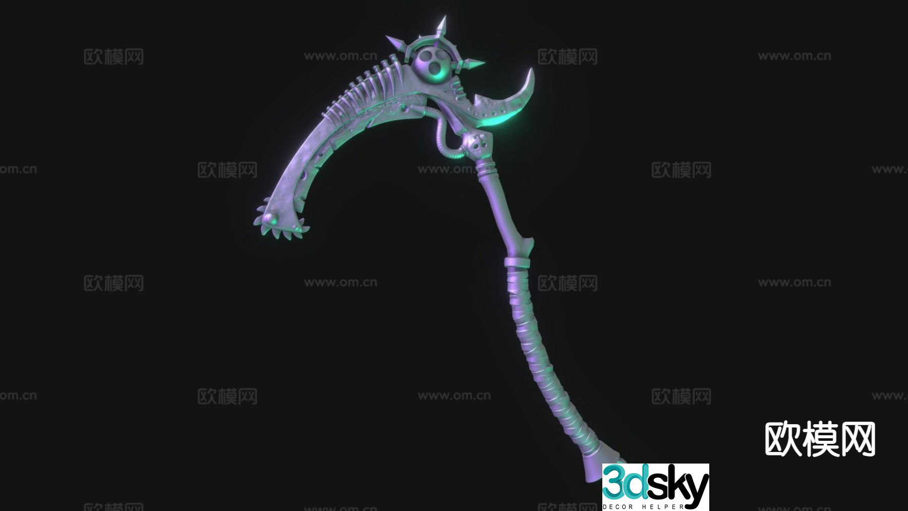 sickle 3d model