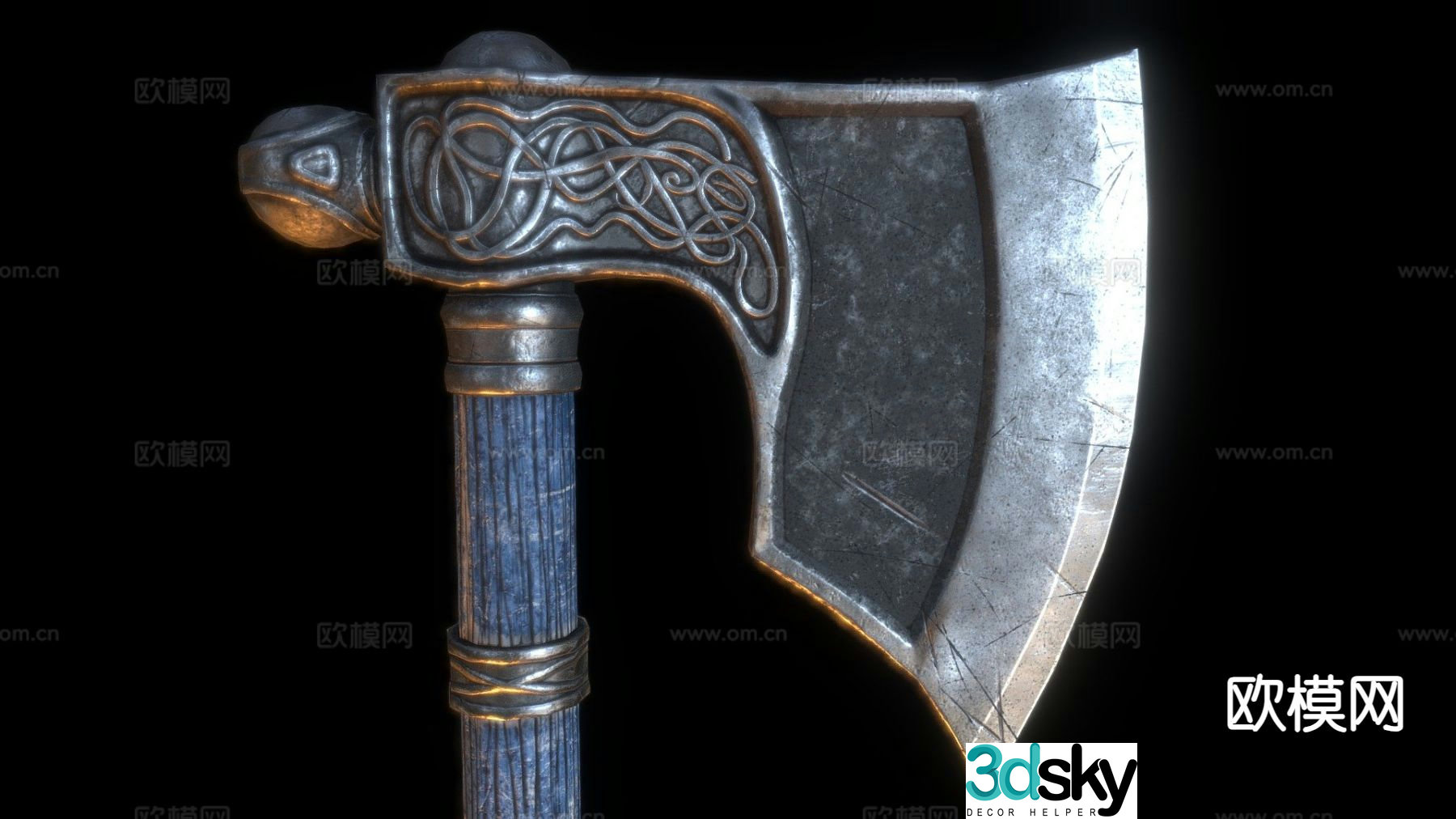 Assassin's Creed Art Ax 3d model