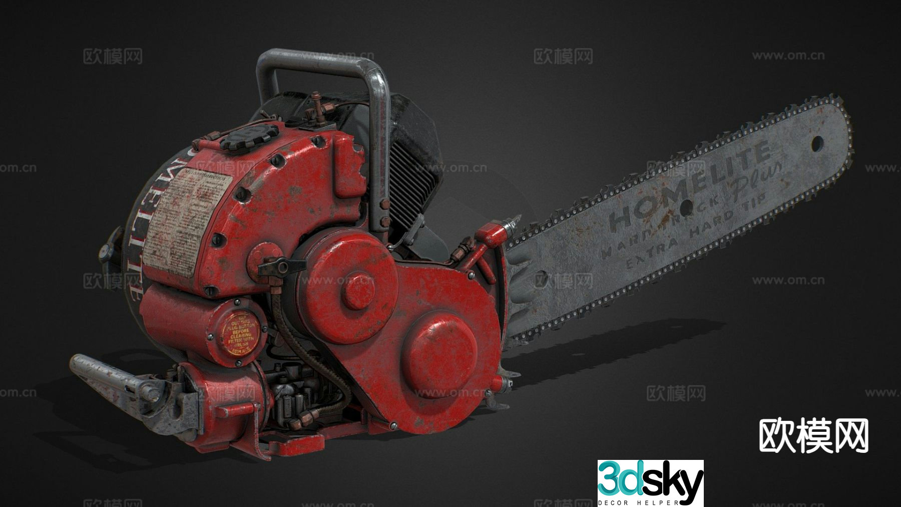 Chainsaw Homit Chainsaw 3d model