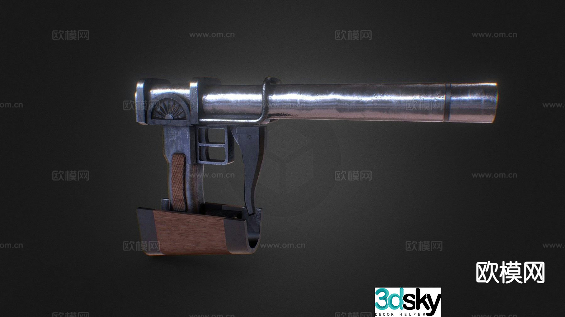 Attack on titan weapon anime weapon 3d model