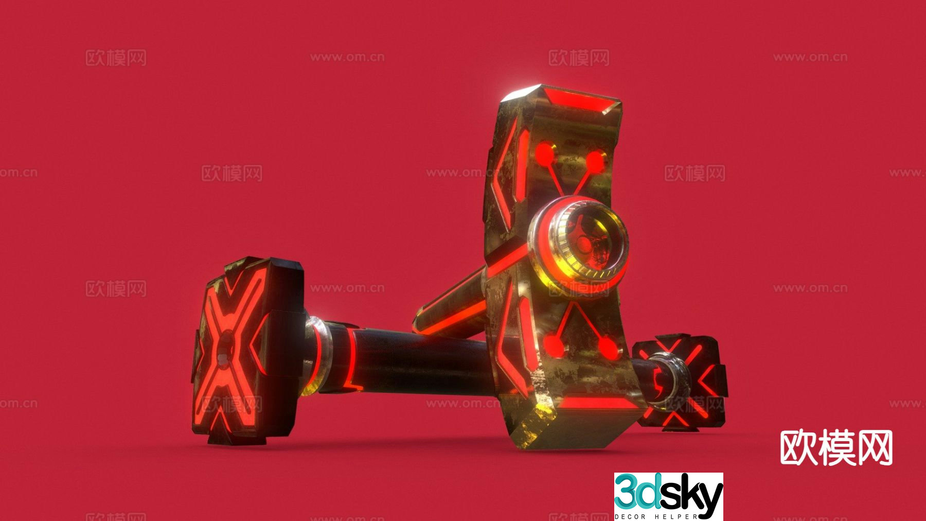 Cross epee 3d model