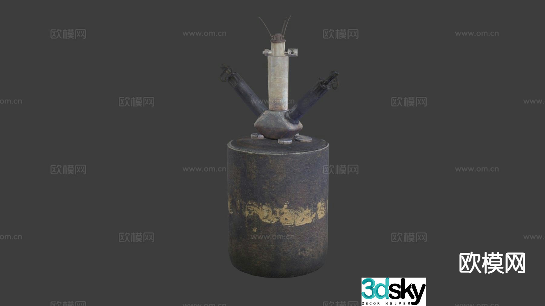grenade 3d model