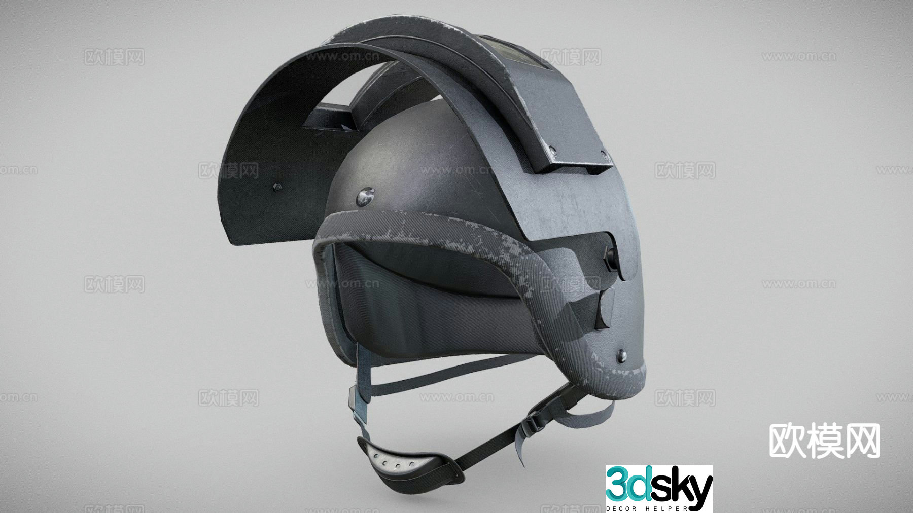 PUBGK6-3 helmet 3d model