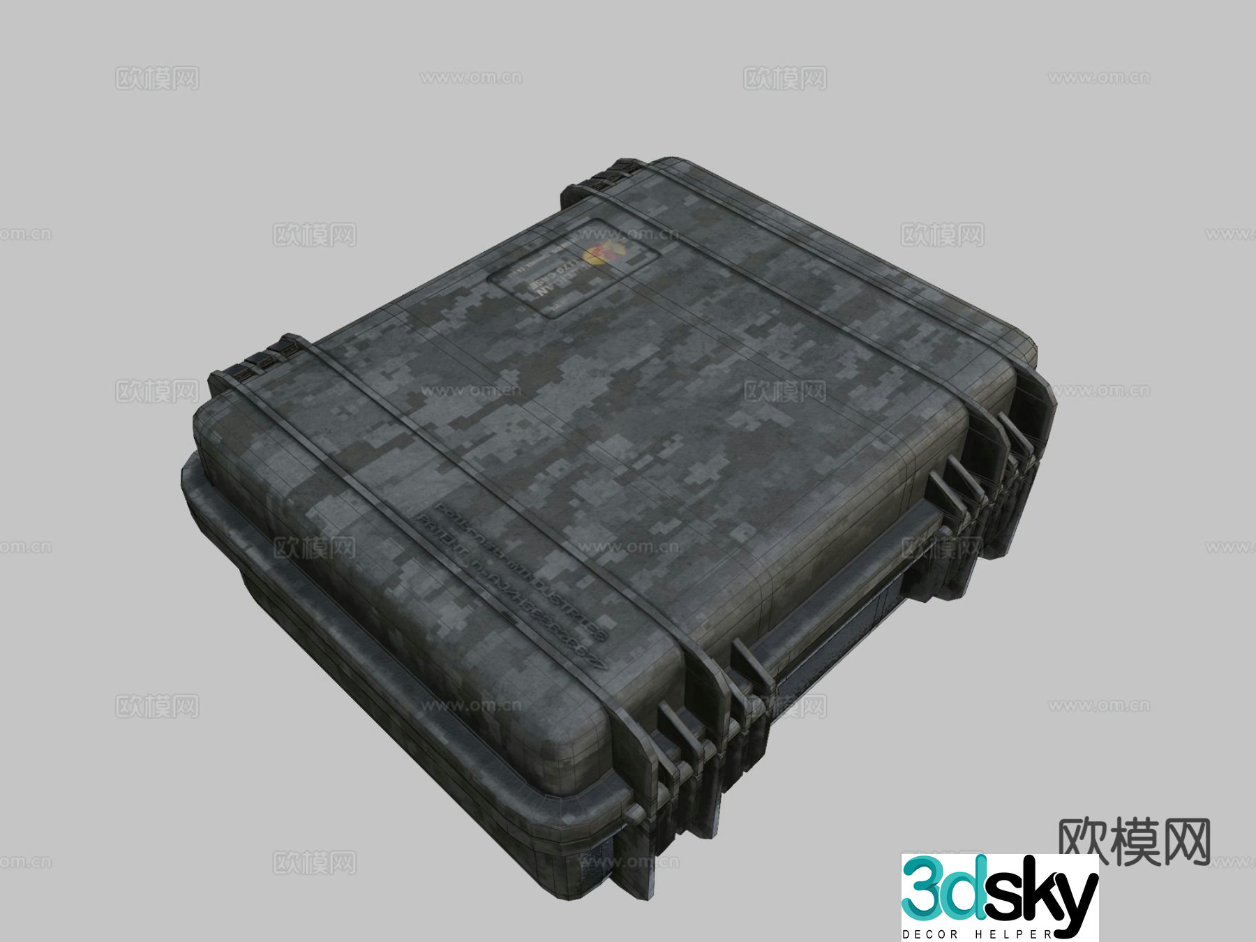 military box 3d model
