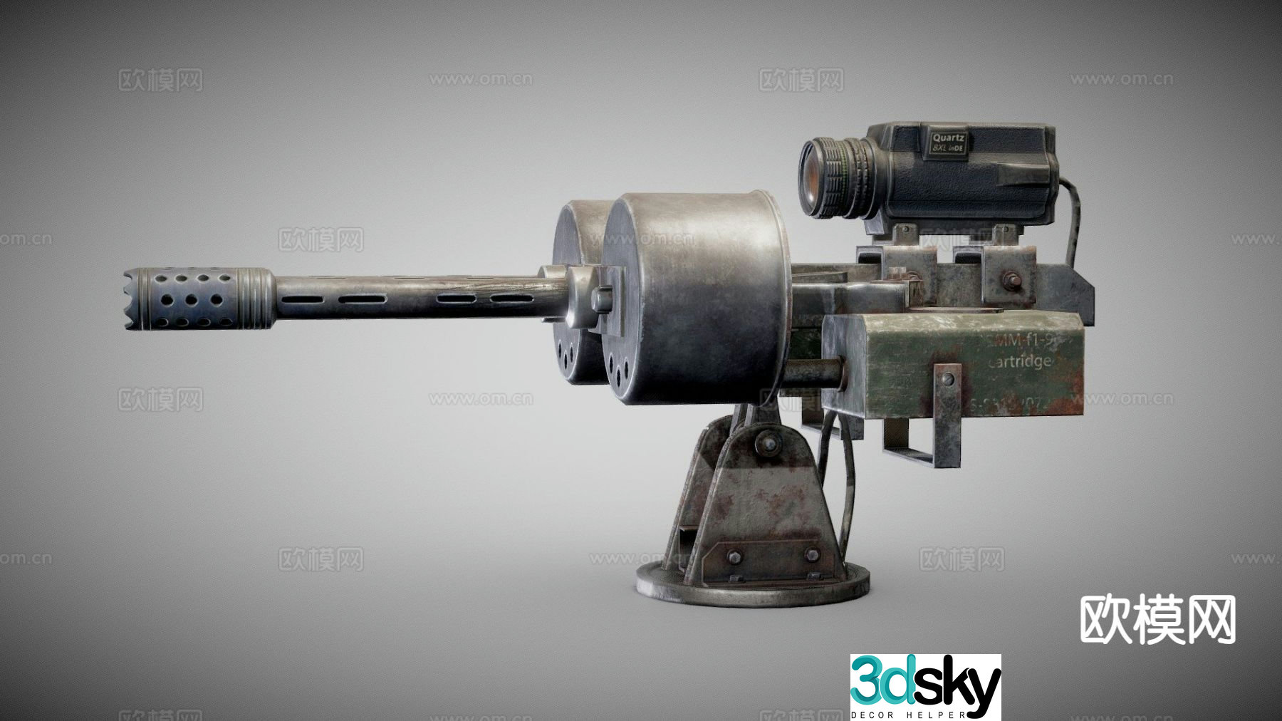shotgun shell weapon 3d model