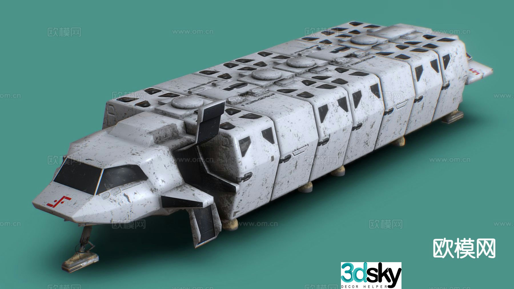 half fort hill fort 3d model