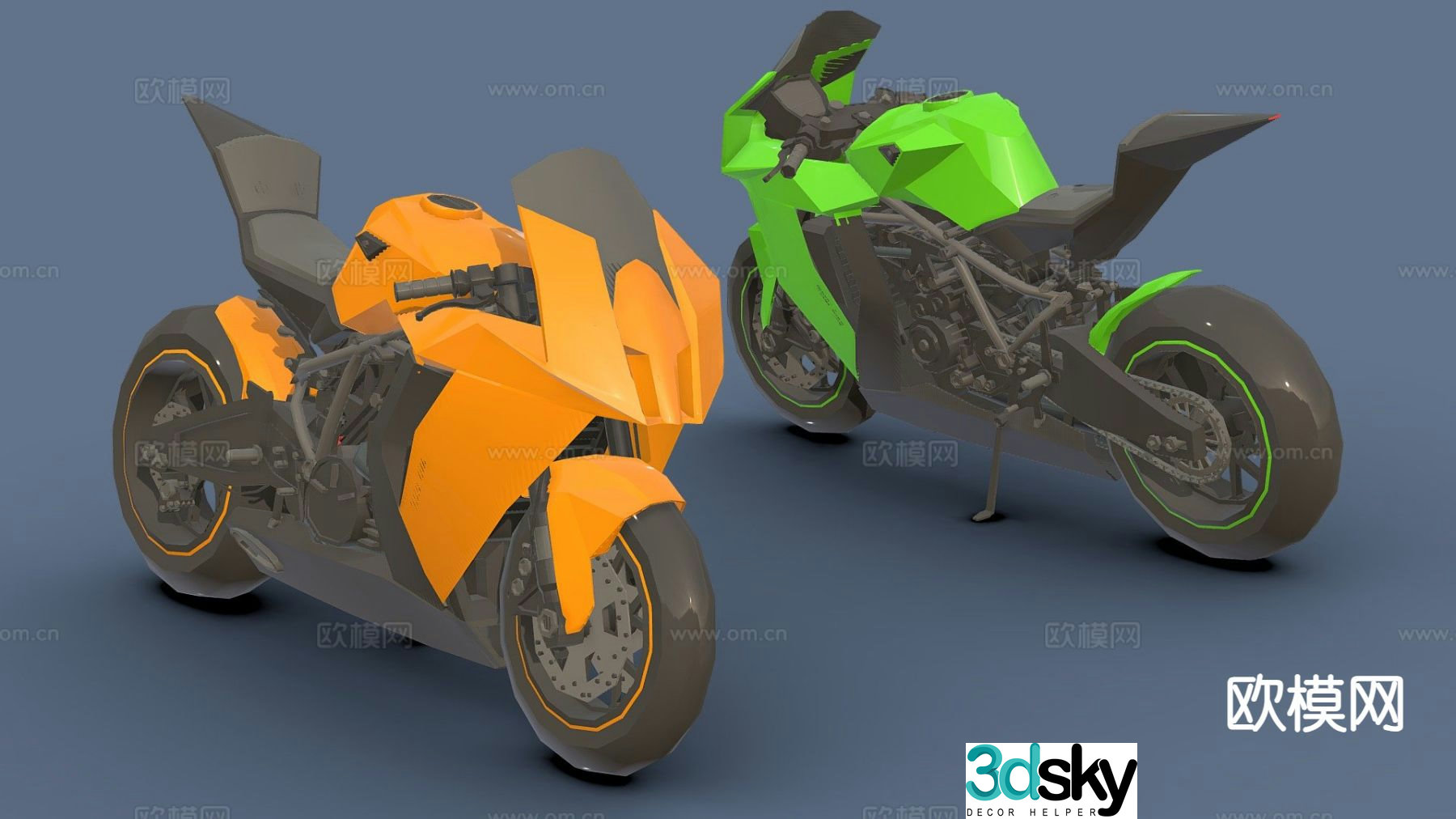 motorcycle motorcycle 3d model