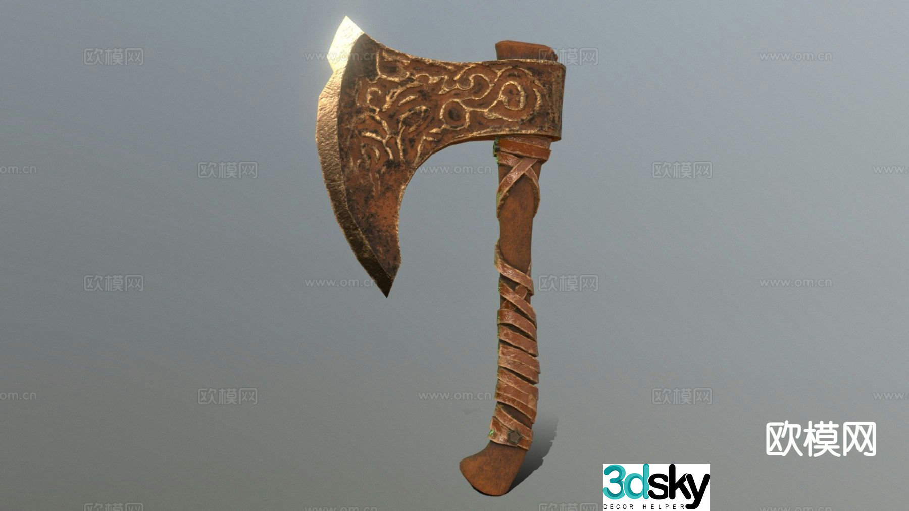 HIE viking ax 3d model
