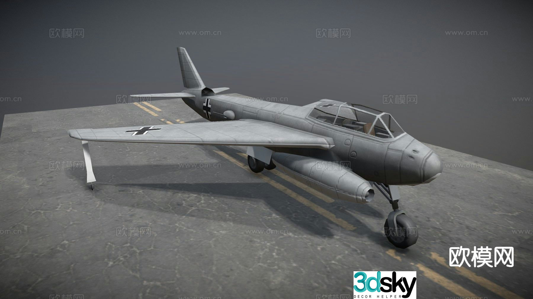 aircraft fighter 3d model