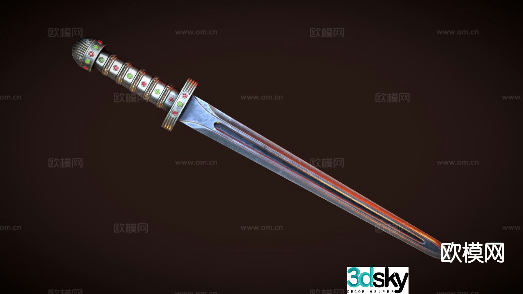 sword 3d model