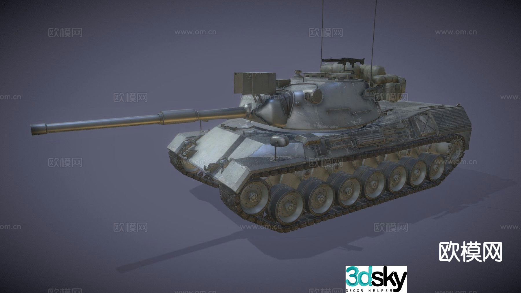 Cheetah tank 3d model
