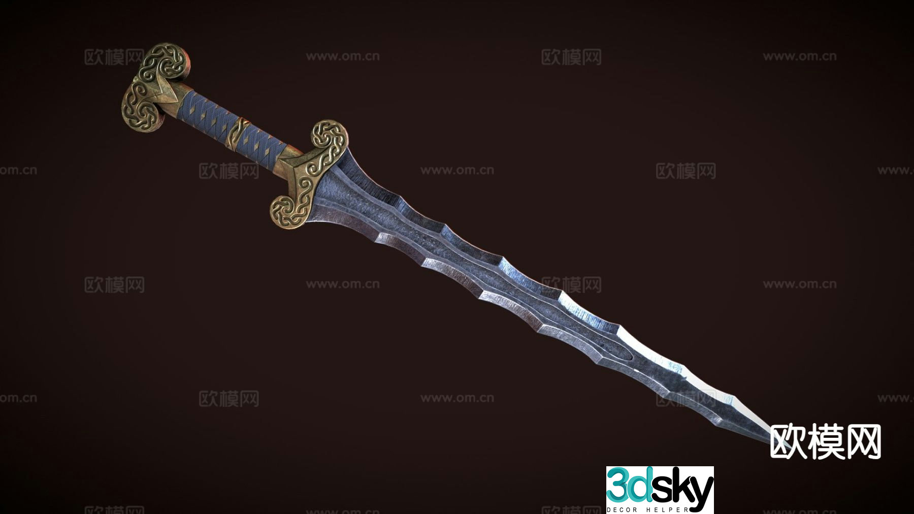 sword 3d model