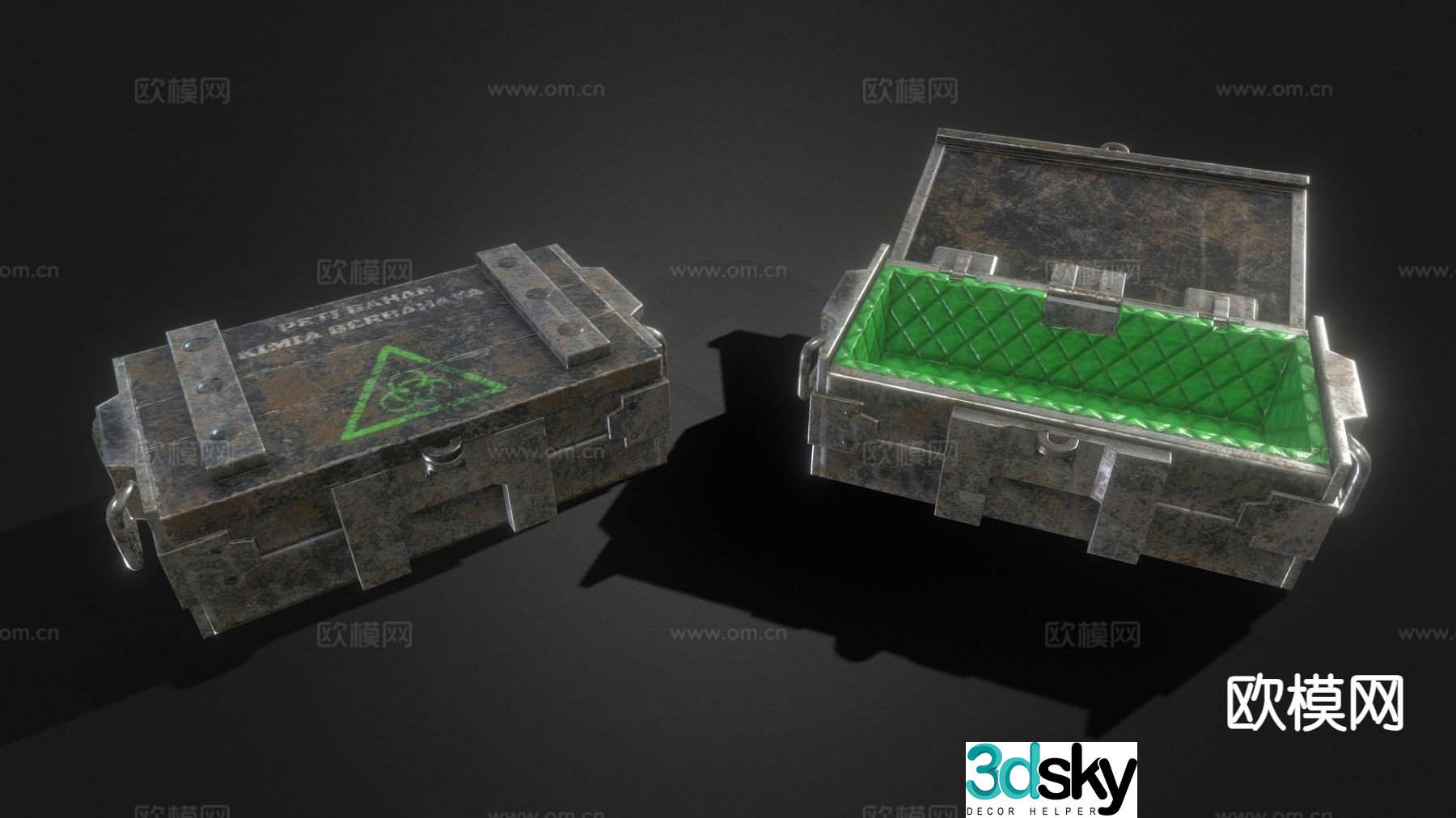 crate 3d model