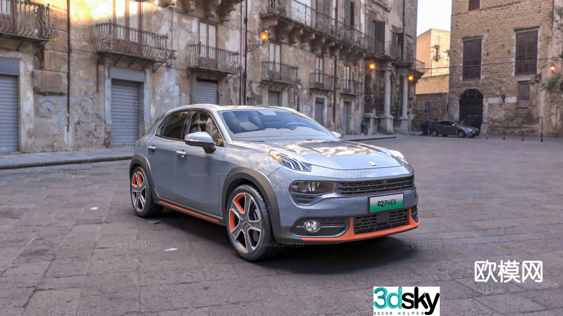 Lynk & Co Auto Zekrch Auto Geely Automobile 3D Model