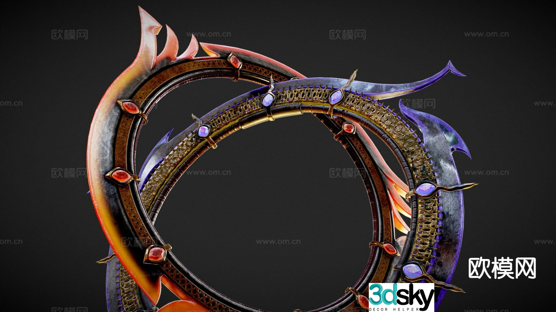 Deadland series weapons 3D model