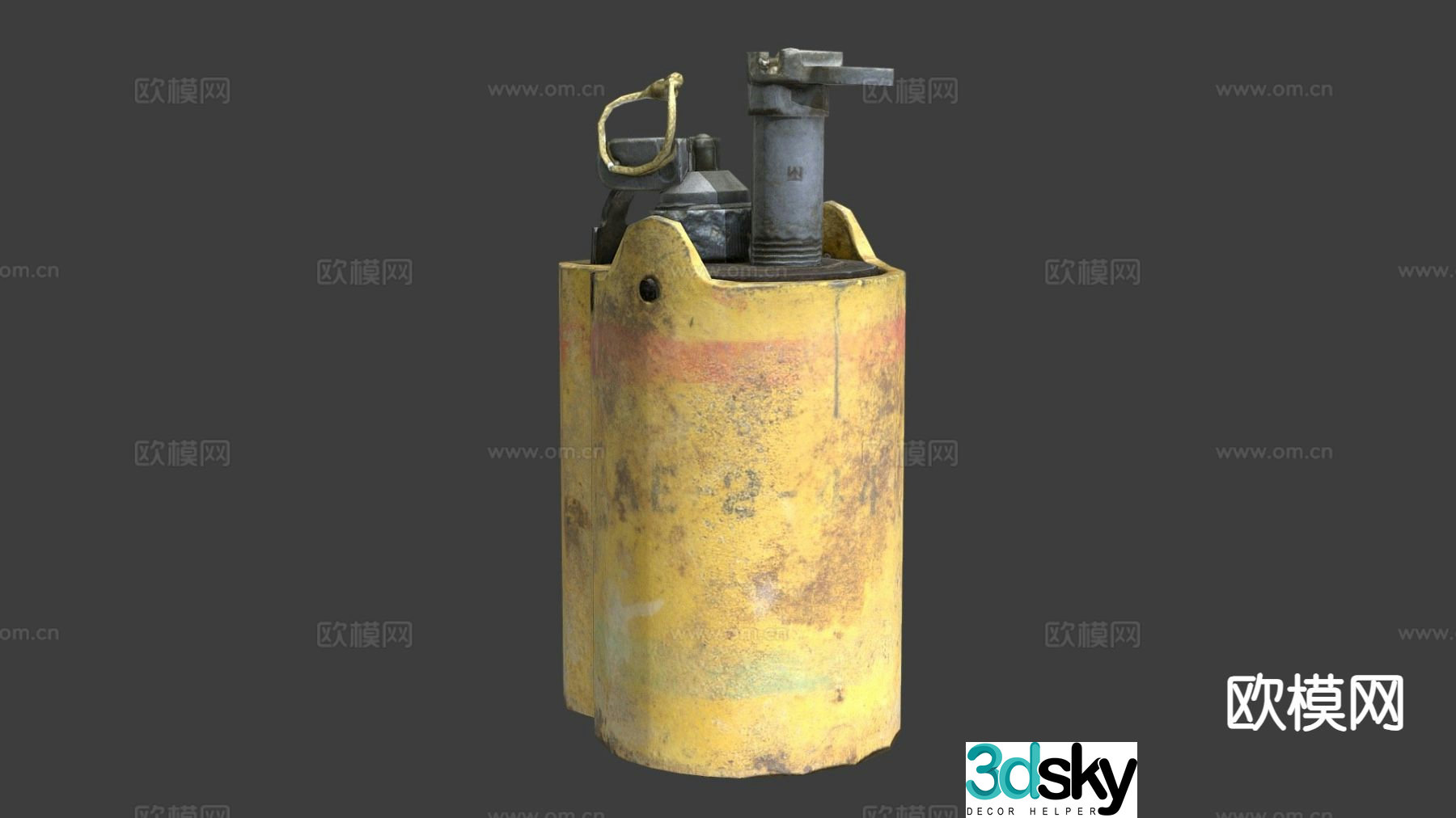 british mines 3d model