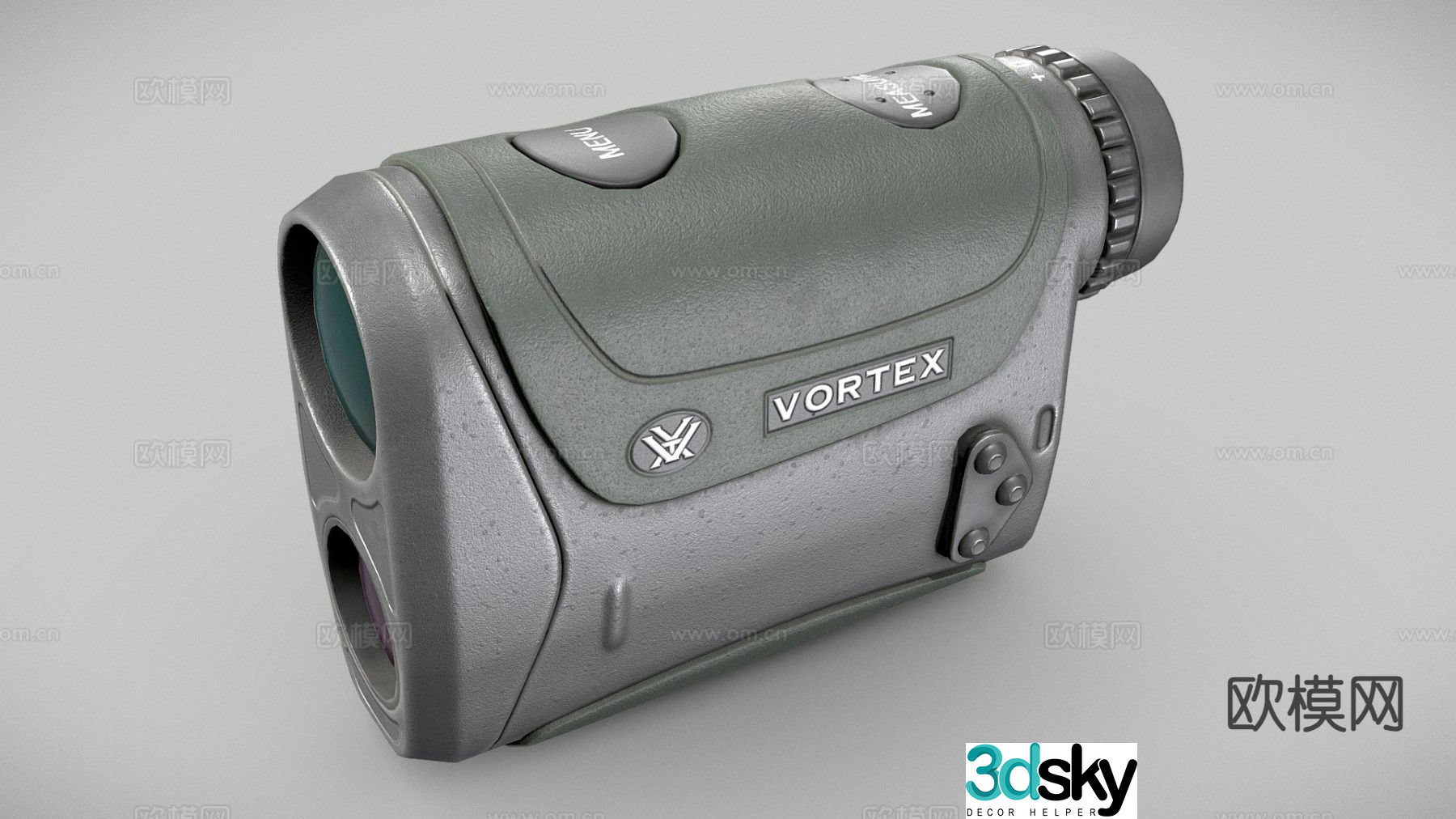 Vortex range finder 3d model