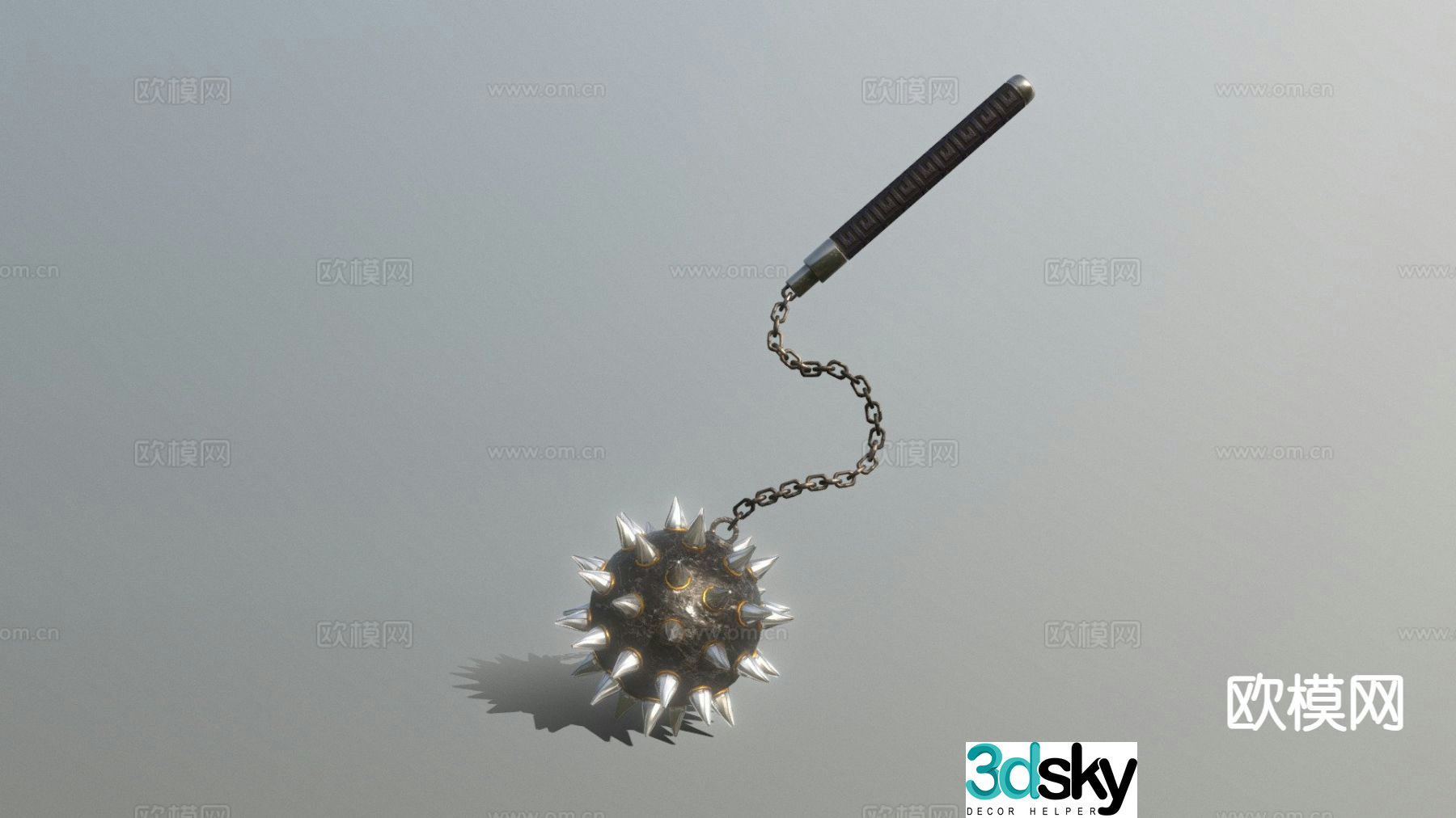 Meteor hammer 3d model