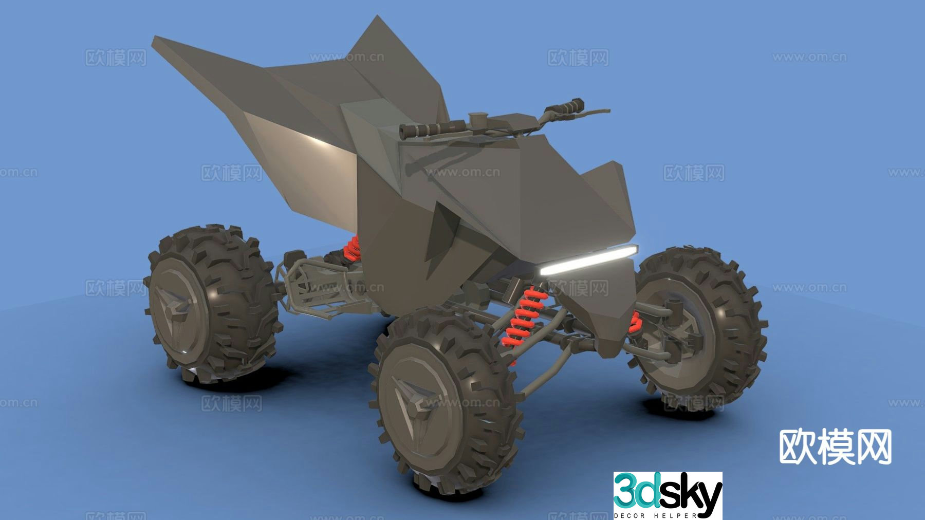 Quad bike 3d model