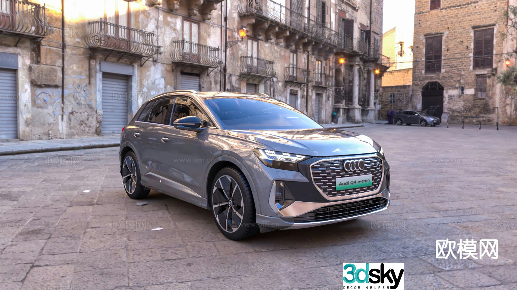 Audi Q4 new energy vehicle Audi tram 3d model
