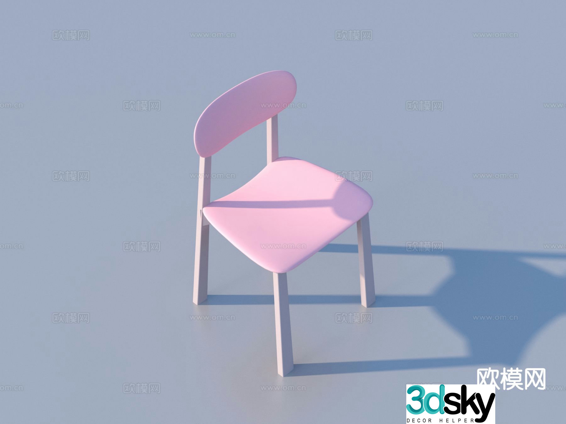chair children’s chair furniture 3d model