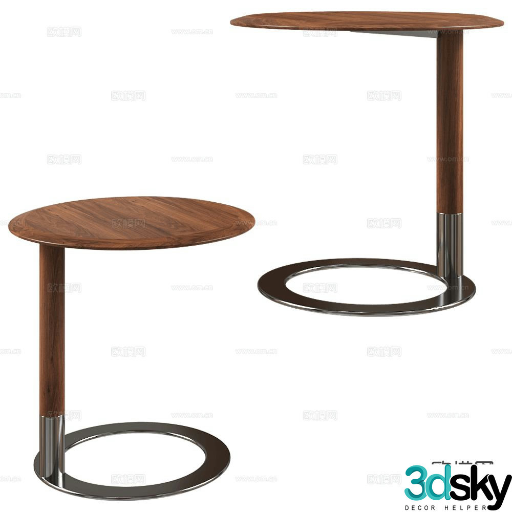 Porada circle angle angle edge 3d model