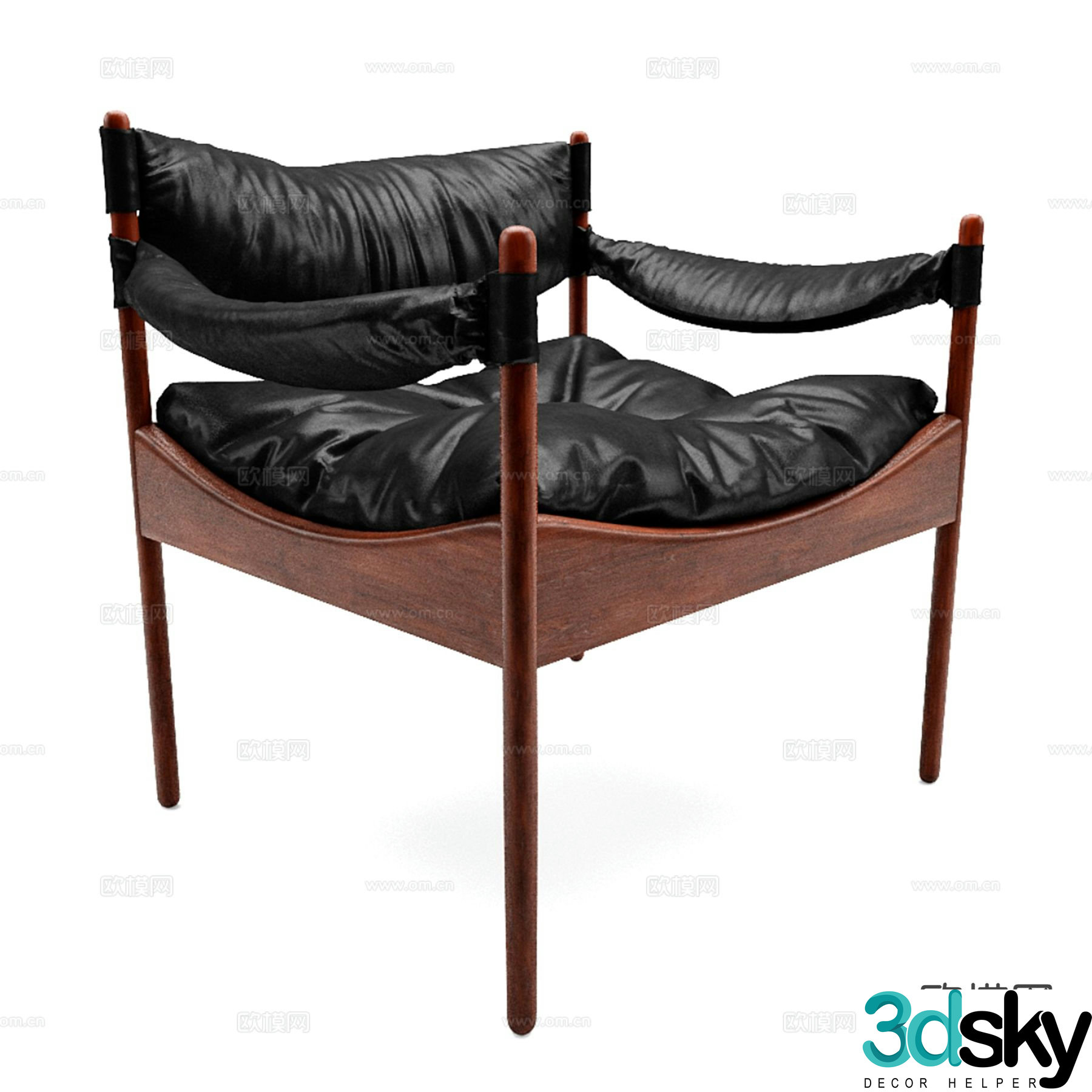 Modern lounge chair 3d model