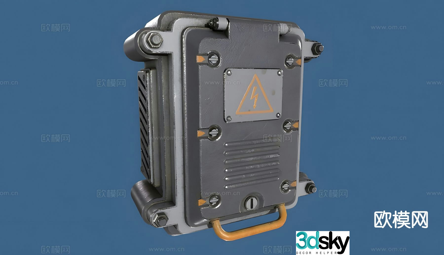 Electric box 3d model