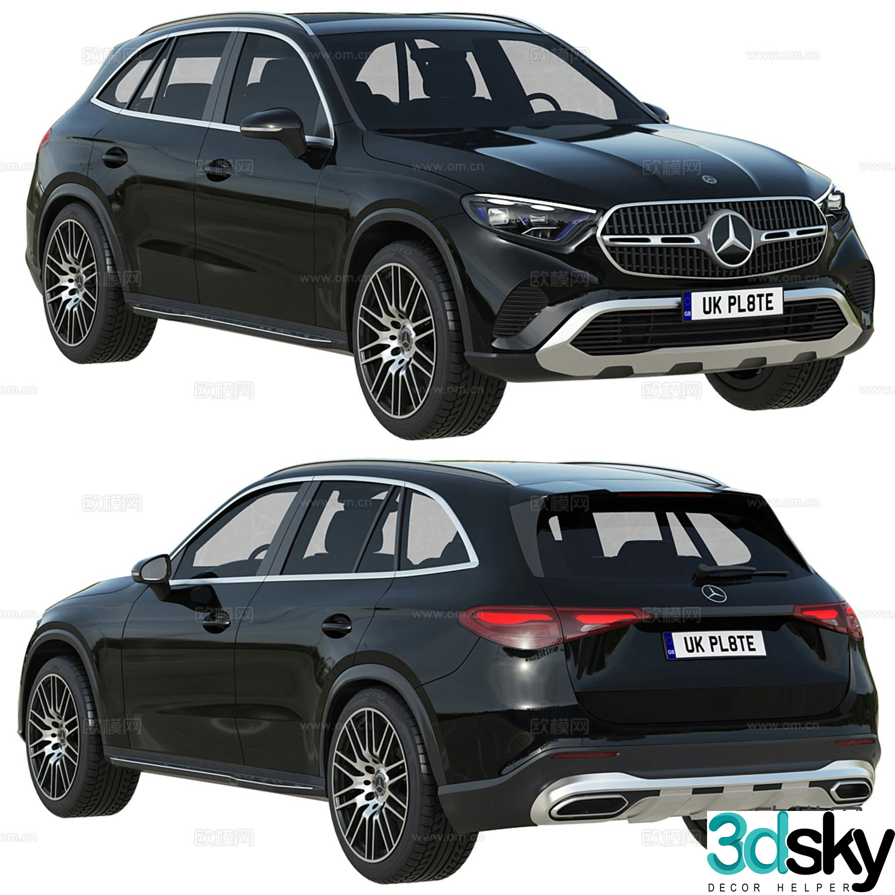 Mercedes Benz SUV SUV 3d model