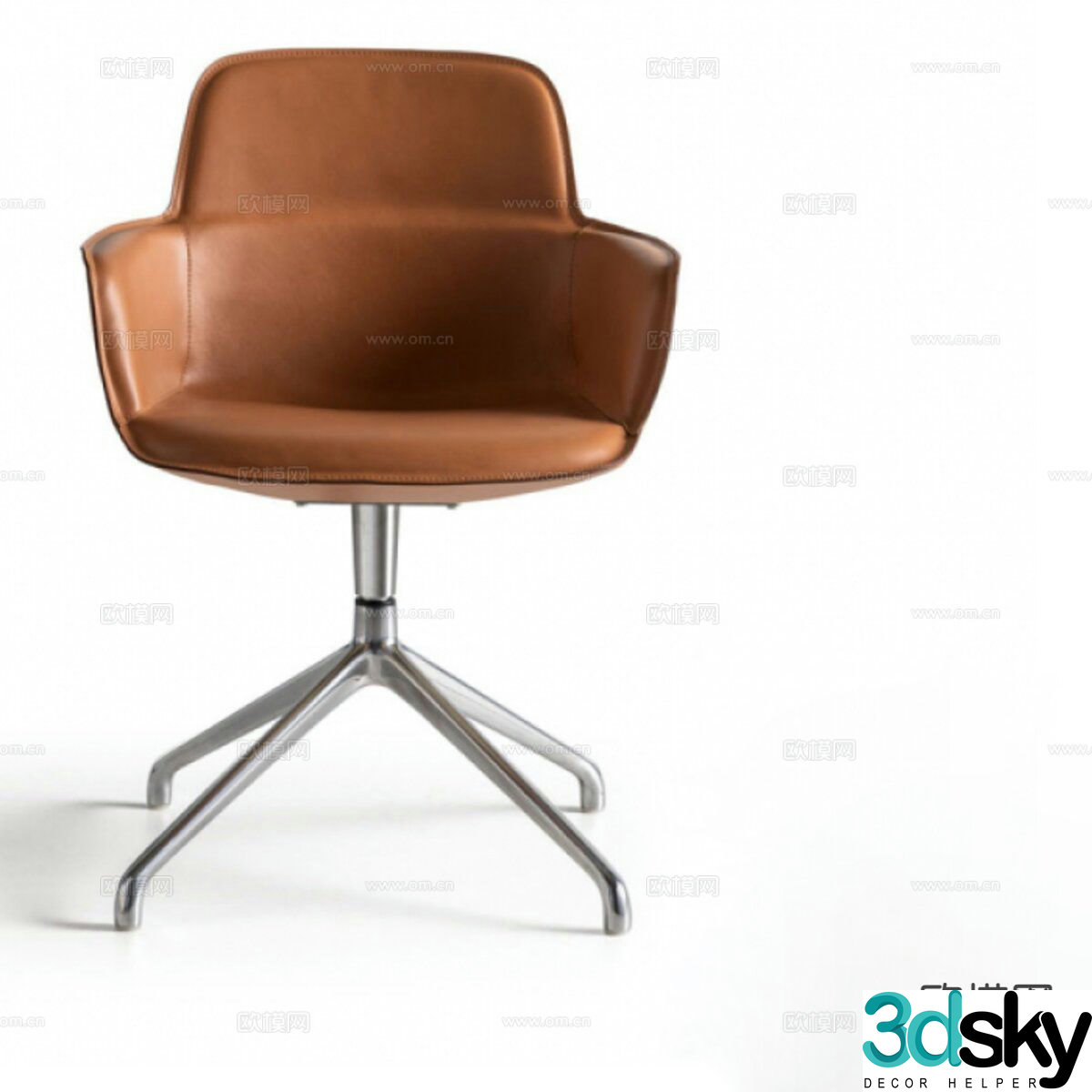 Office chair conference chair staff chair 3d model