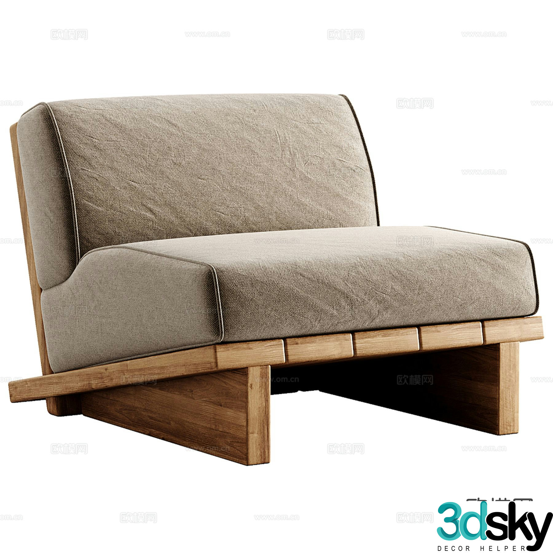 PURE chair sofa chair leisure chair 3d model